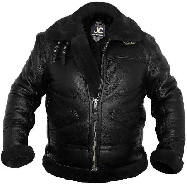 shearling jacket - Image 3
