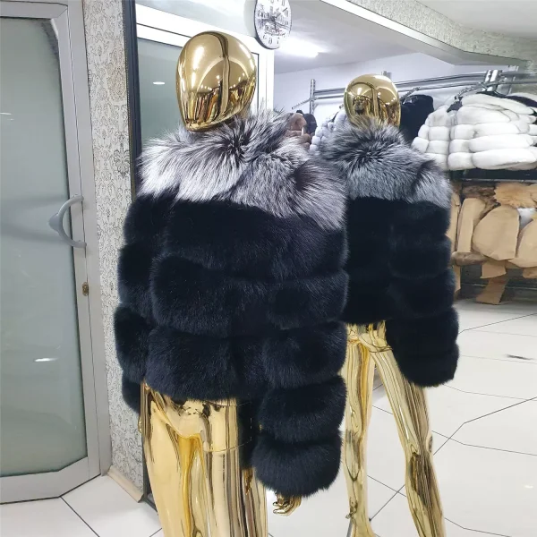 fox fur jacket - Image 2